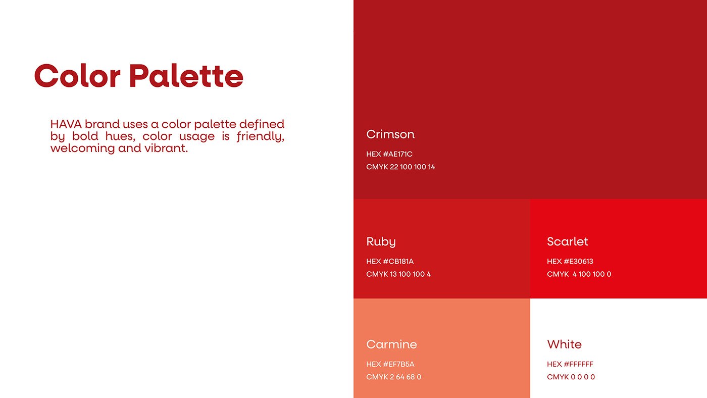 Color palette