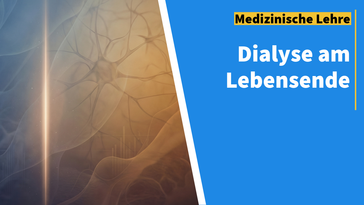 Abstrakte Illustration der Nieren mit blau-goldenem Farbverlauf, feinen Gewebestrukturen und zentraler Lichtachse – visuelle Darstellung von Dialyse, Nierenfunktion und medizinischer Orientierung