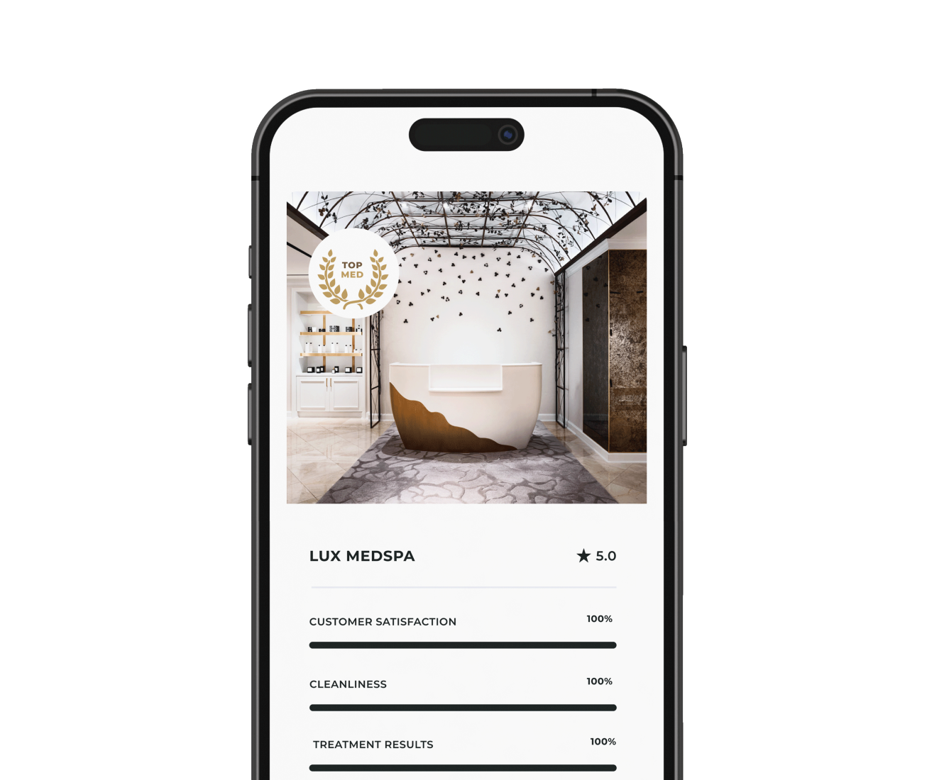 Phone container showing Upkeep app screens