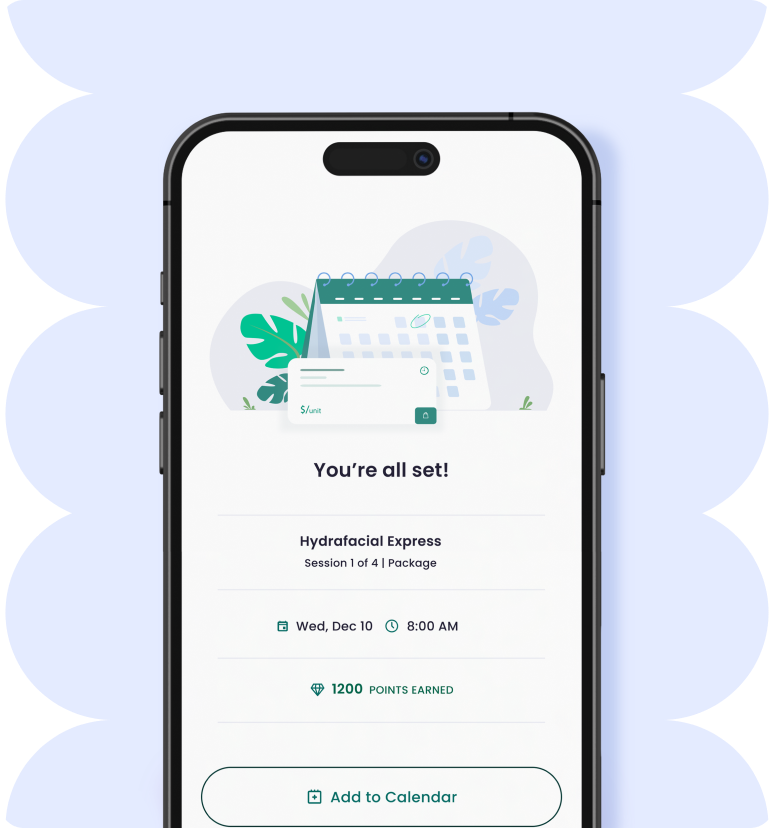 Phone container showing Upkeep app screens