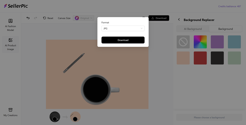 change color of the background