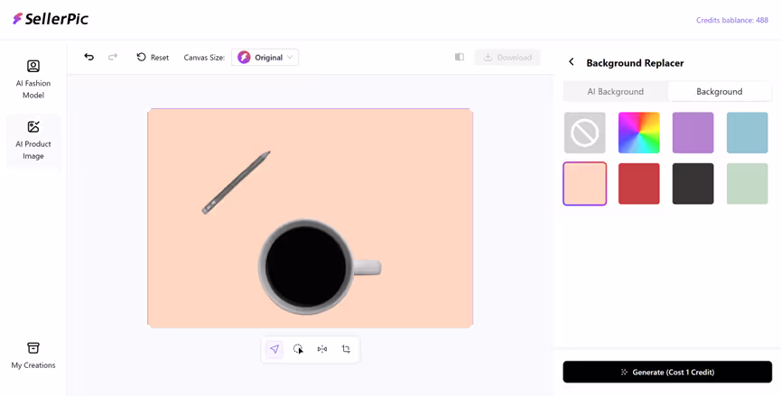 Change color background