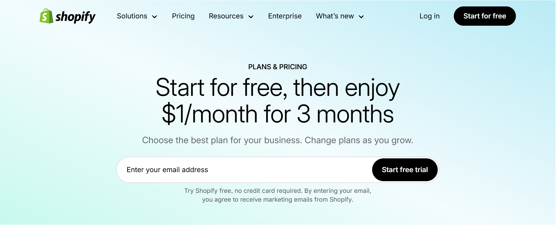shopify-main-page-to-create-account