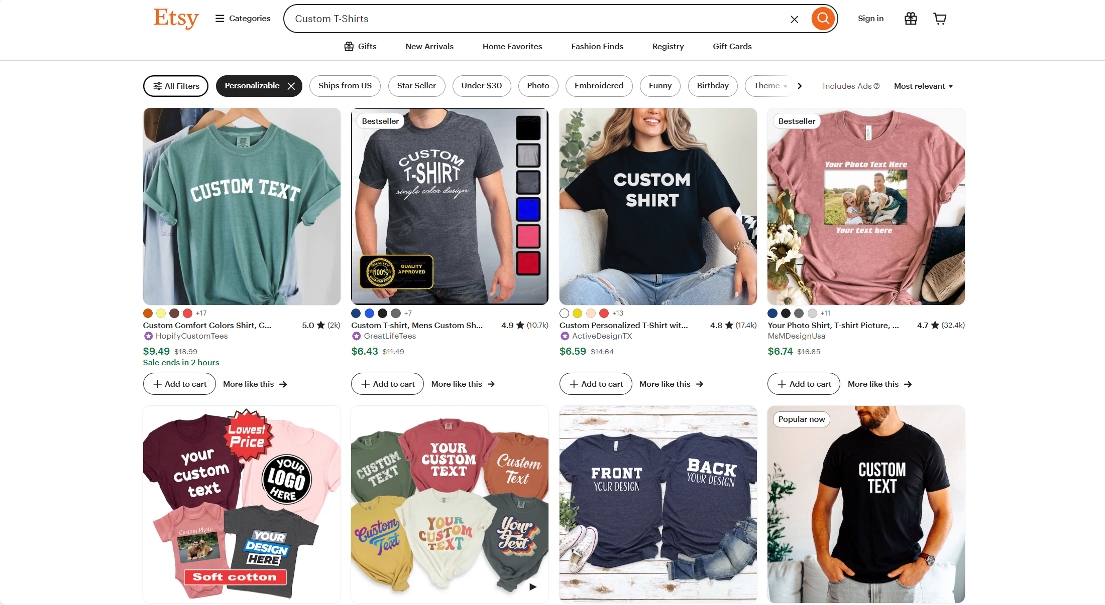 custom-t-shirts