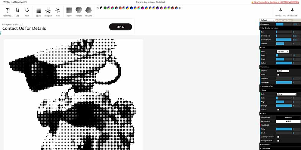 Vector Halftone Maker
