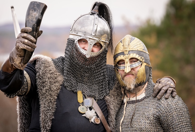 A selection of NorseForged t-shirts.