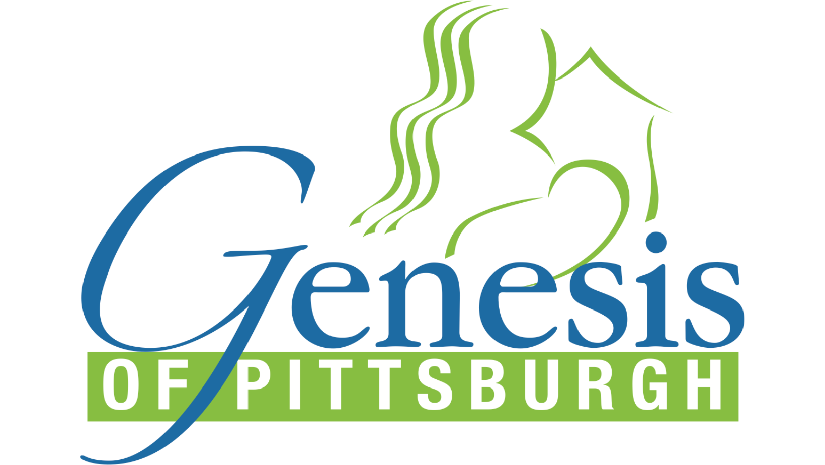 mother holding a child with typeface overlaying.