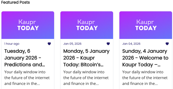 Kaupr launches Kaupr Today — daily newsletter for a Nordic community