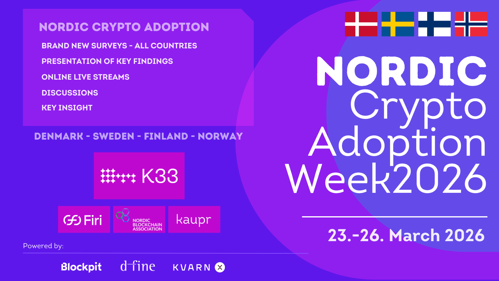 Counting down to Crypto Adoption Week 2026