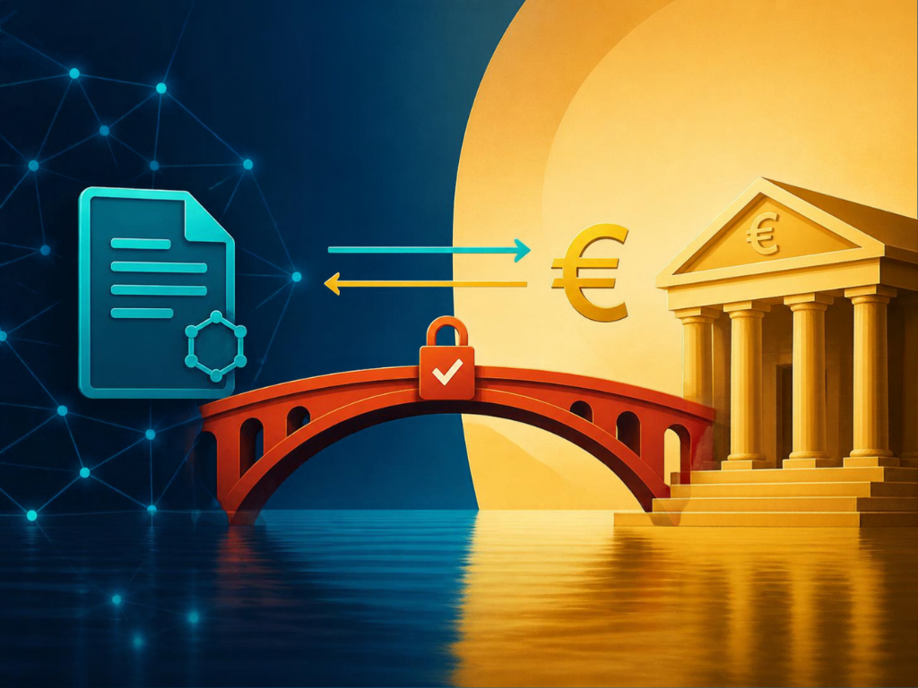 ECB kopplar centralbankspengar till tokeniserade värdepapper