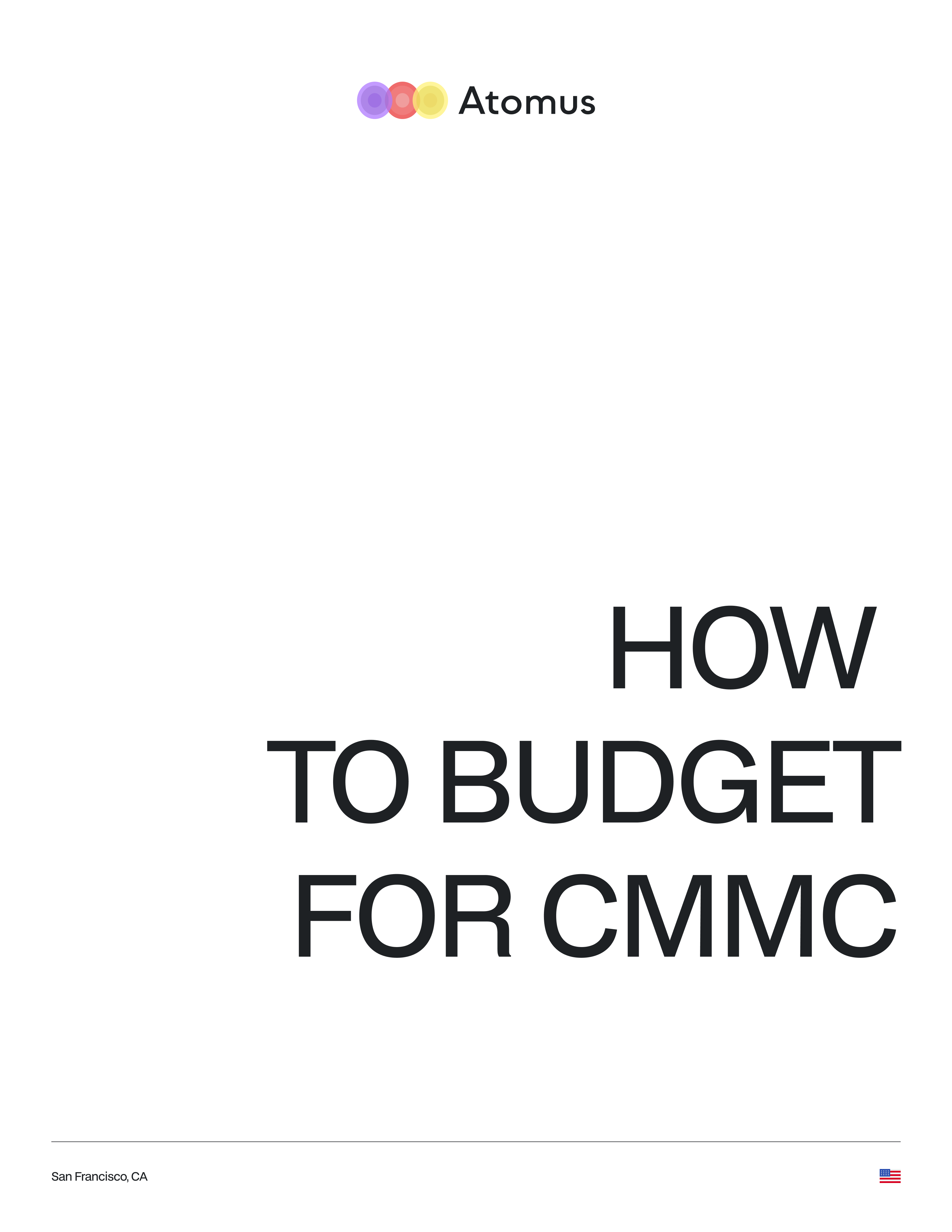 How to Budget for CMMC cover