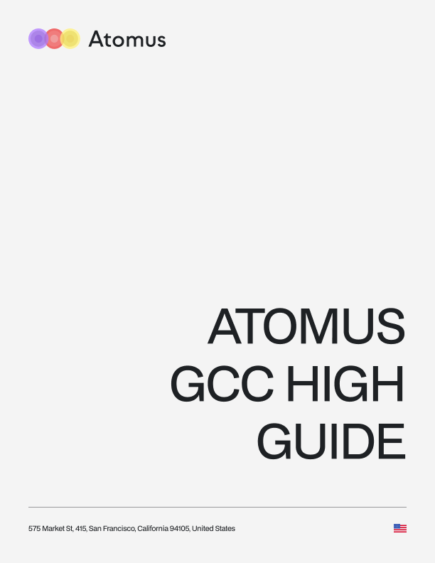 Atomus GCC High Guide cover