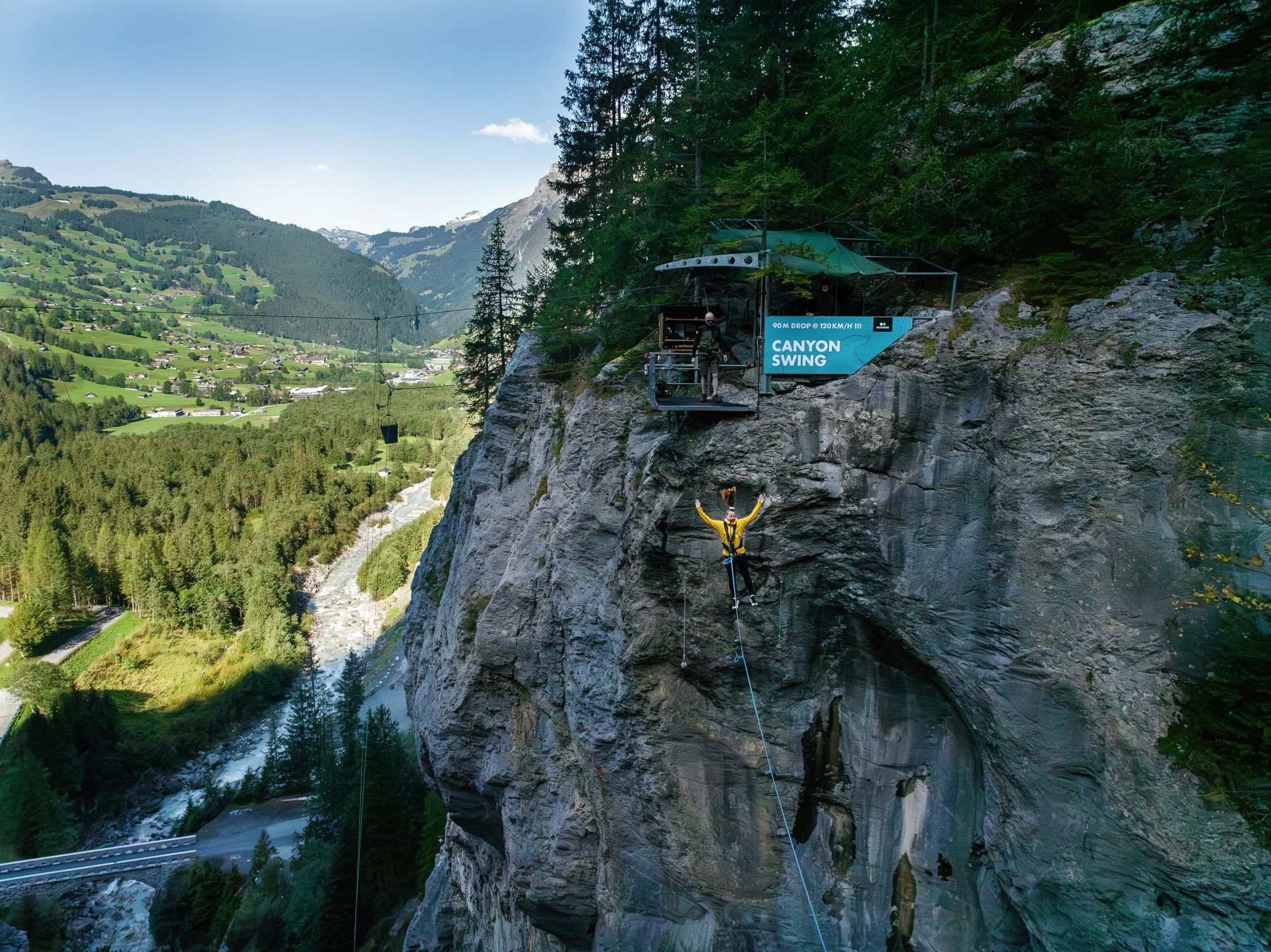 Grindelwald Canyon Swing