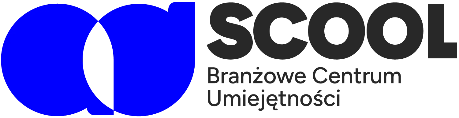 adscool logo in black and blue color