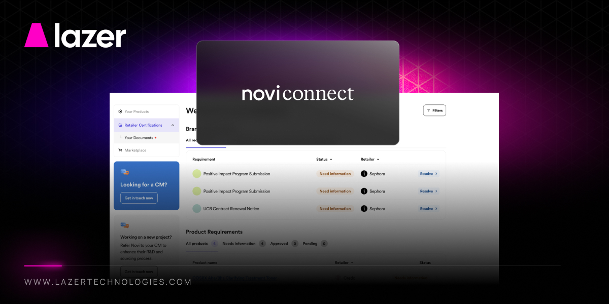 Designing and building Novi Connect’s clean beauty platform