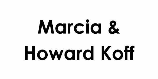 Marcia and Howard Koff