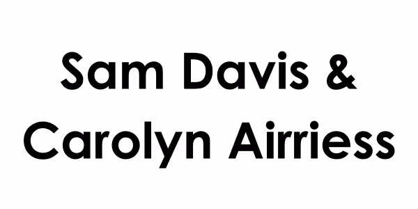 Sam Davis & Carolyn Airriess