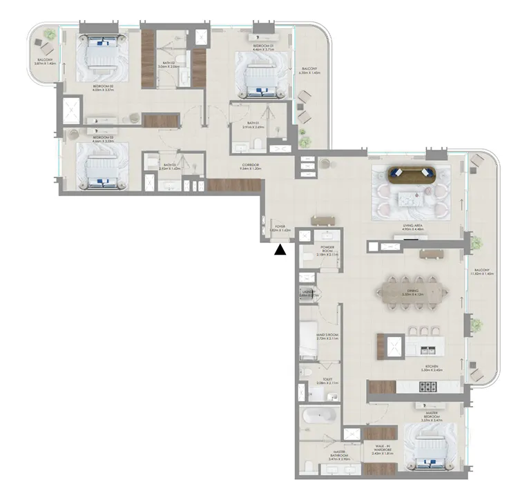 Baystar by VIDA 4br