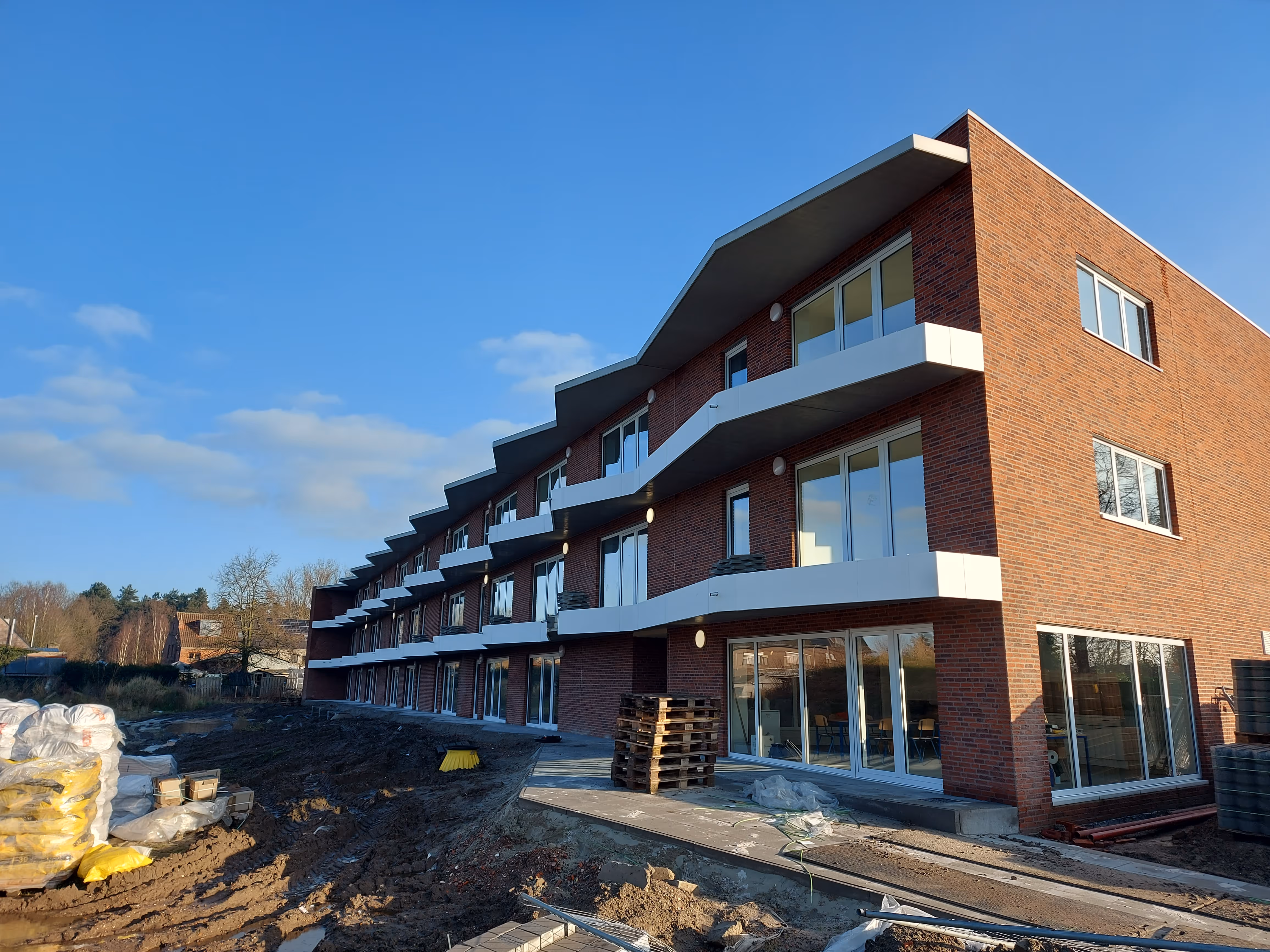 Inclusio nieuwbouwproject "Melkerij" in Wachtebeke is bijna af