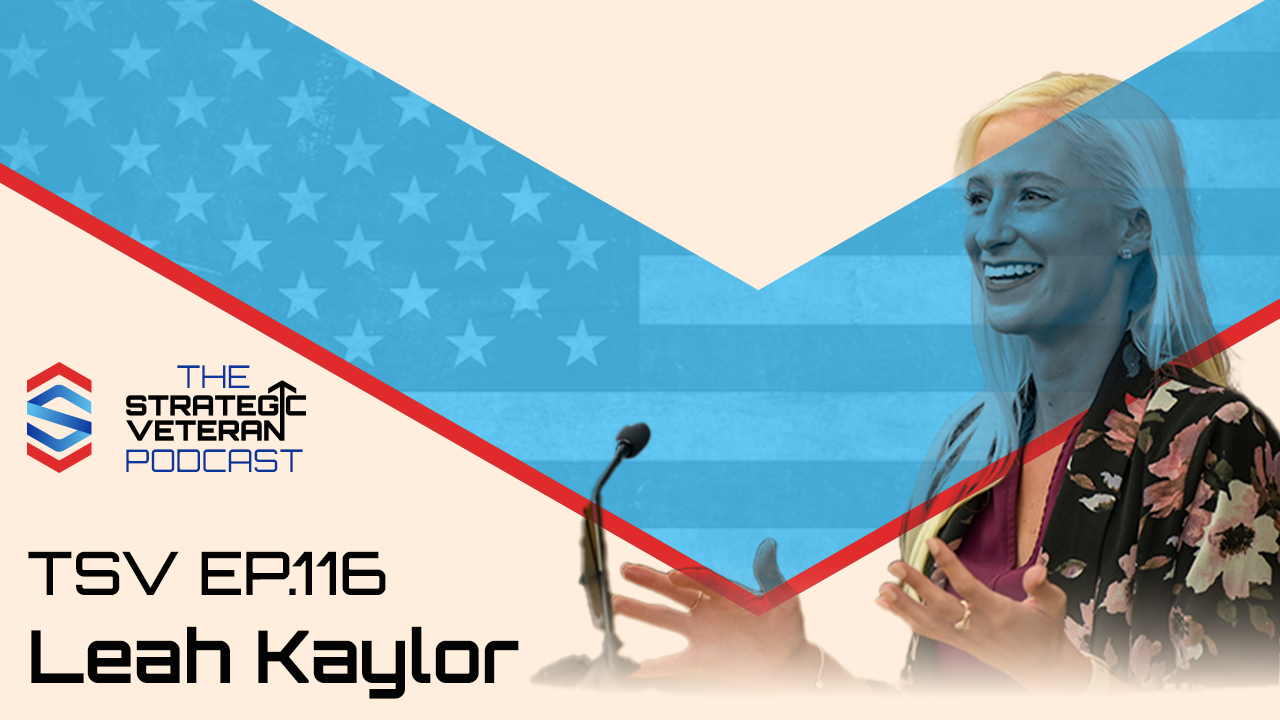 The latest episode of our show, The Strategic Veteran Podcast