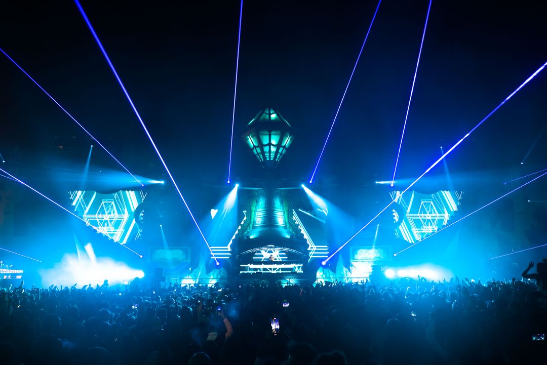 Laser Saga festival stage during FIFA World Cup Qatar 2022