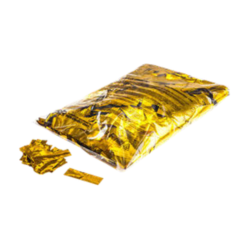 Gold metallic confetti 55x17mm