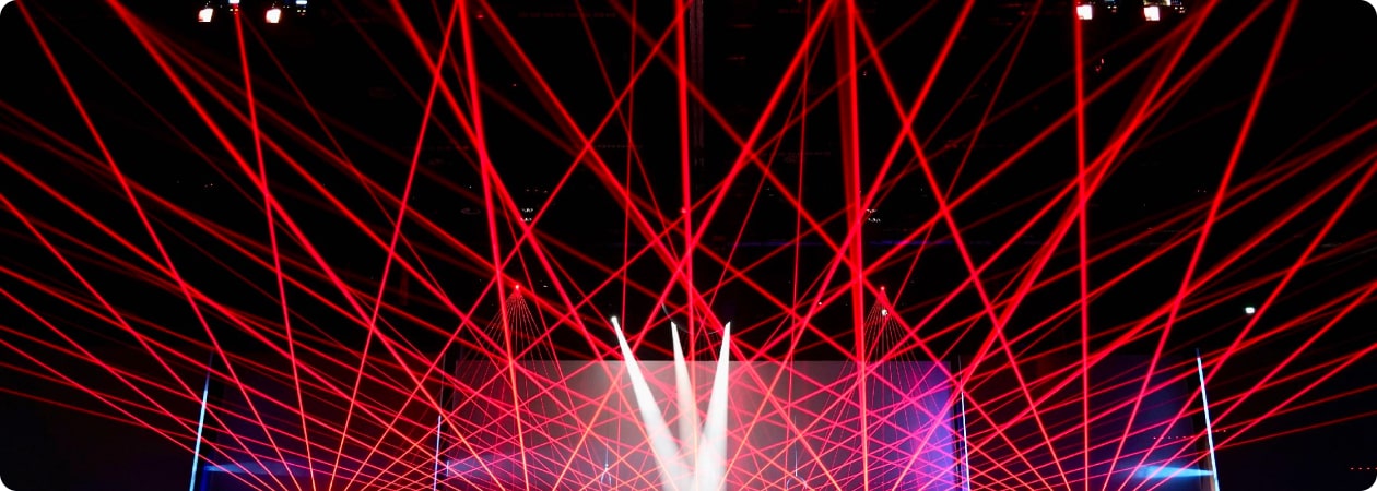 Lasers equipment from Laser Saga