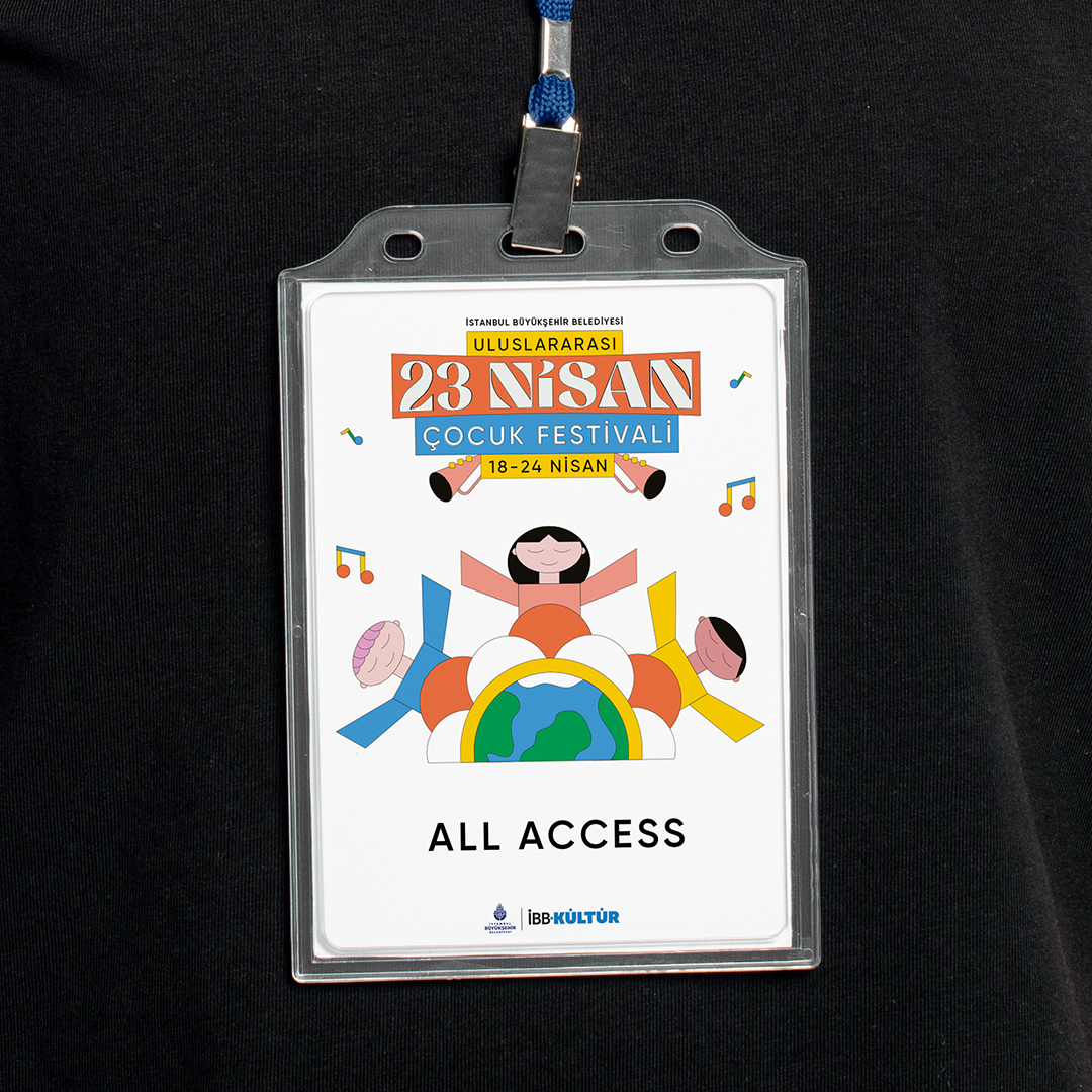 Name Tag design for April 23rd International Children’s Festival
