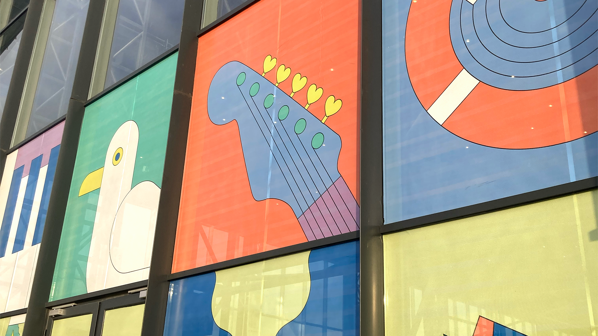 Outside banner design for Istanbul Haliç Festival