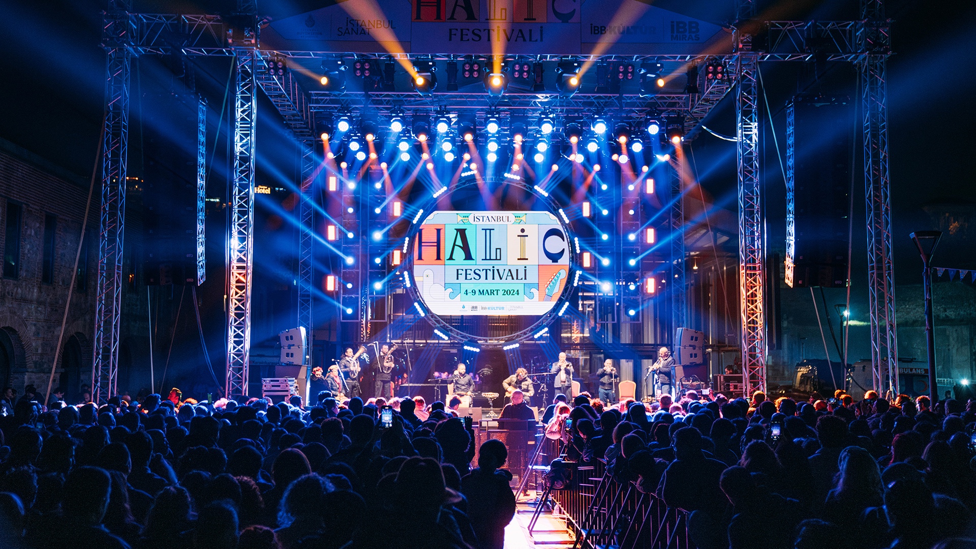 Stage design for Istanbul Haliç Festival