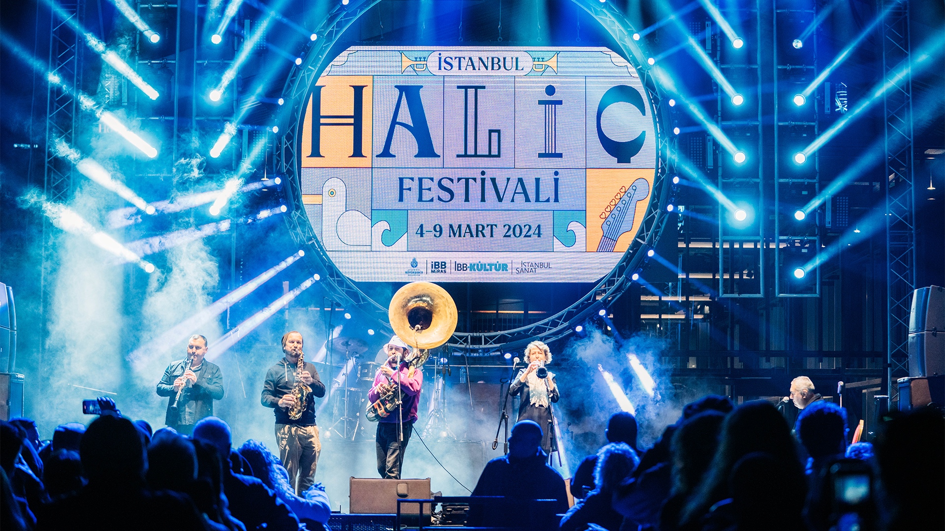 Stage design for for Istanbul Haliç Festival
