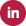 LinkedIn icon.