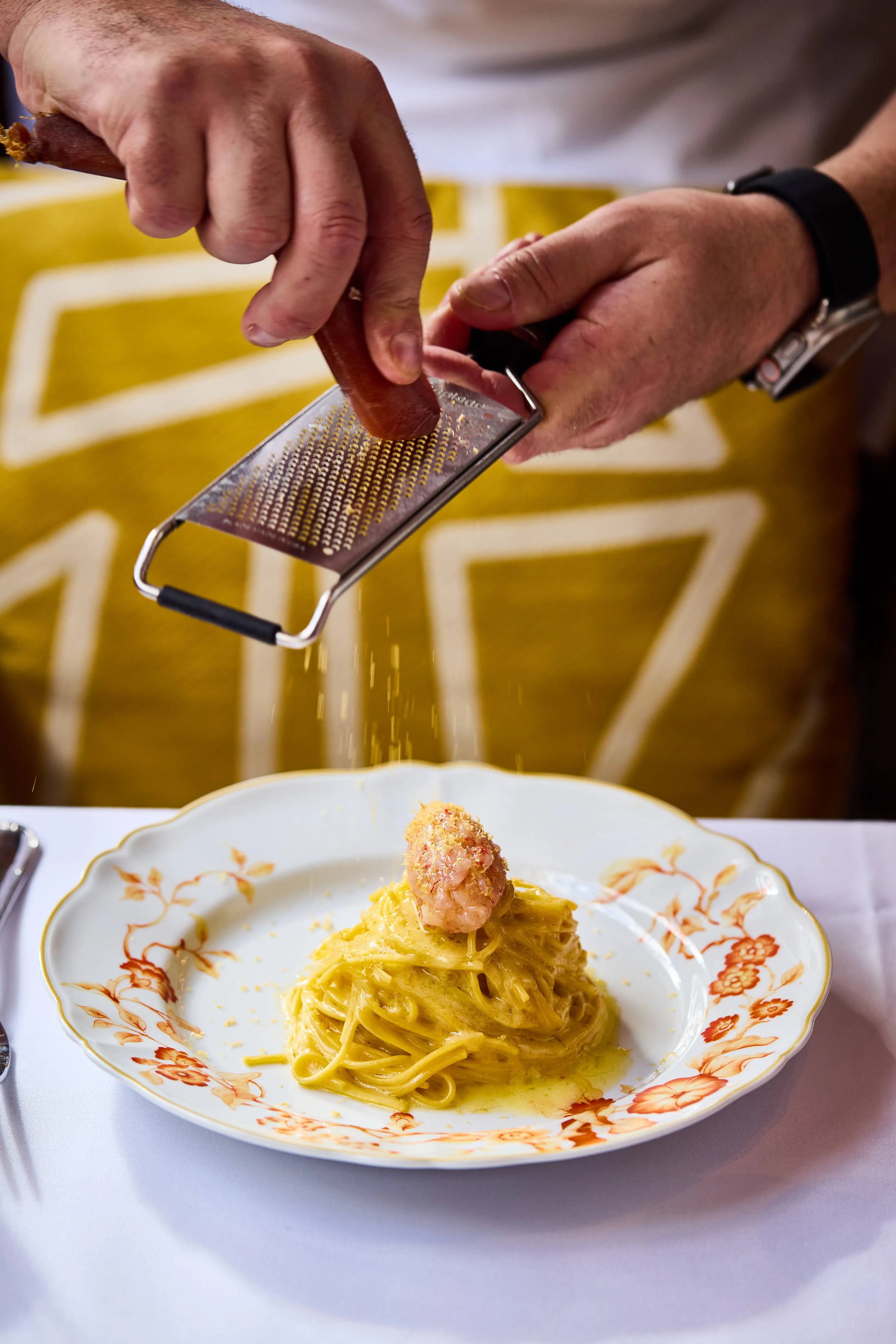 Tasting menu by Executive Chef Stefano Tortelli at ALBA London