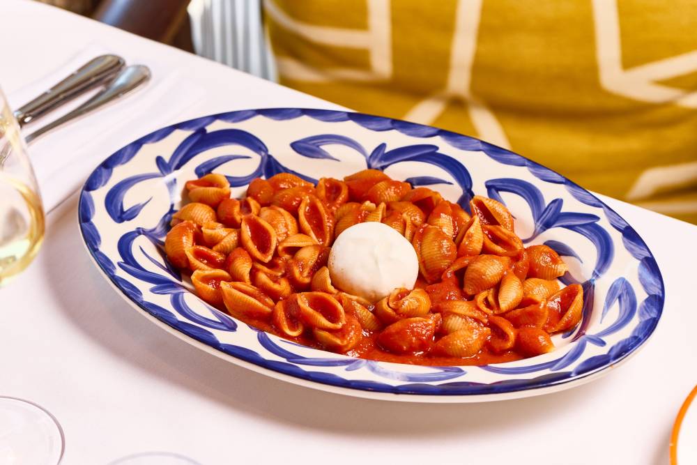 The Cabina del Capitano private dining room at ALBA, Italian restaurant in Knightsbridge