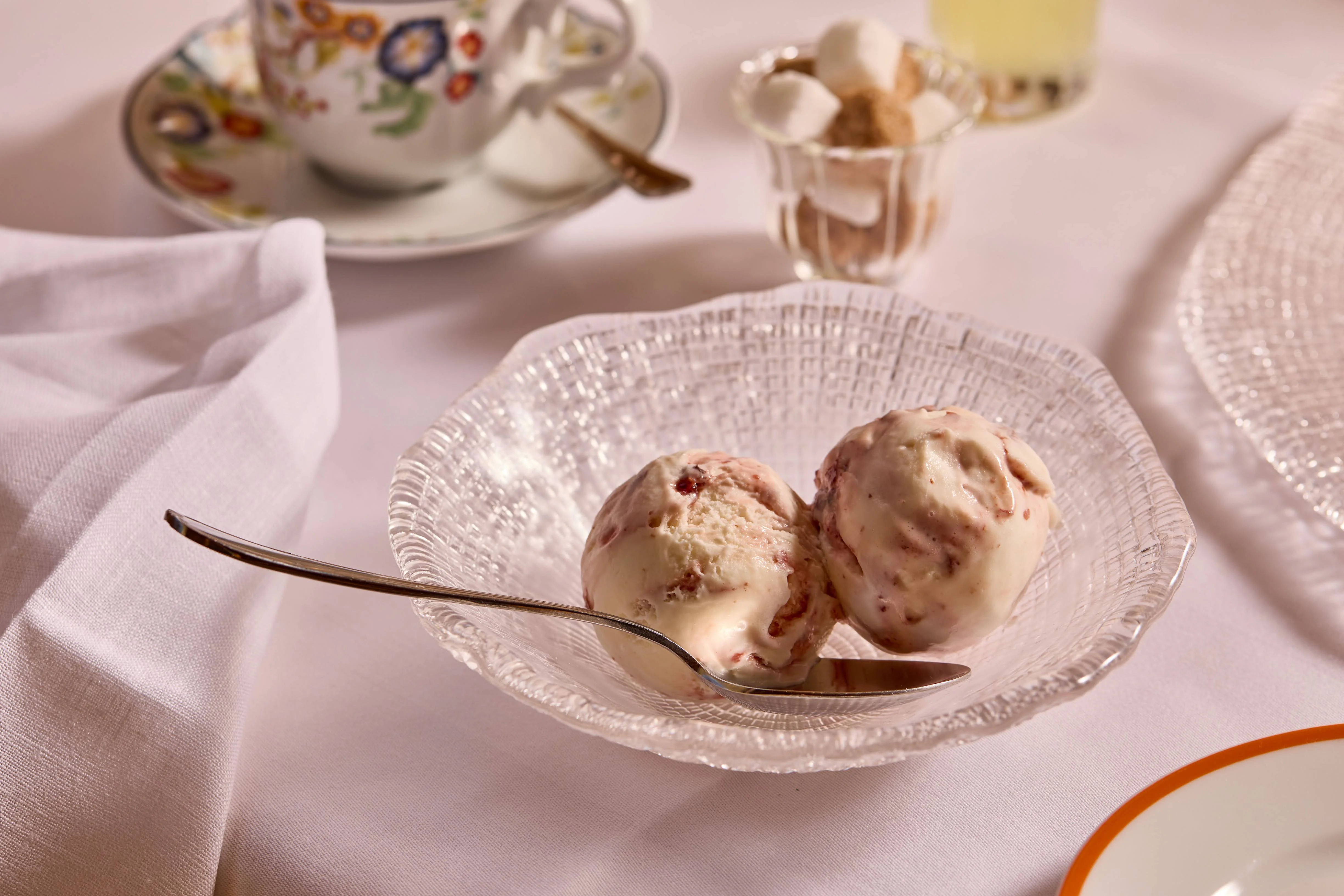 The sharing Grand Gelato at ALBA London, opposite Harrods