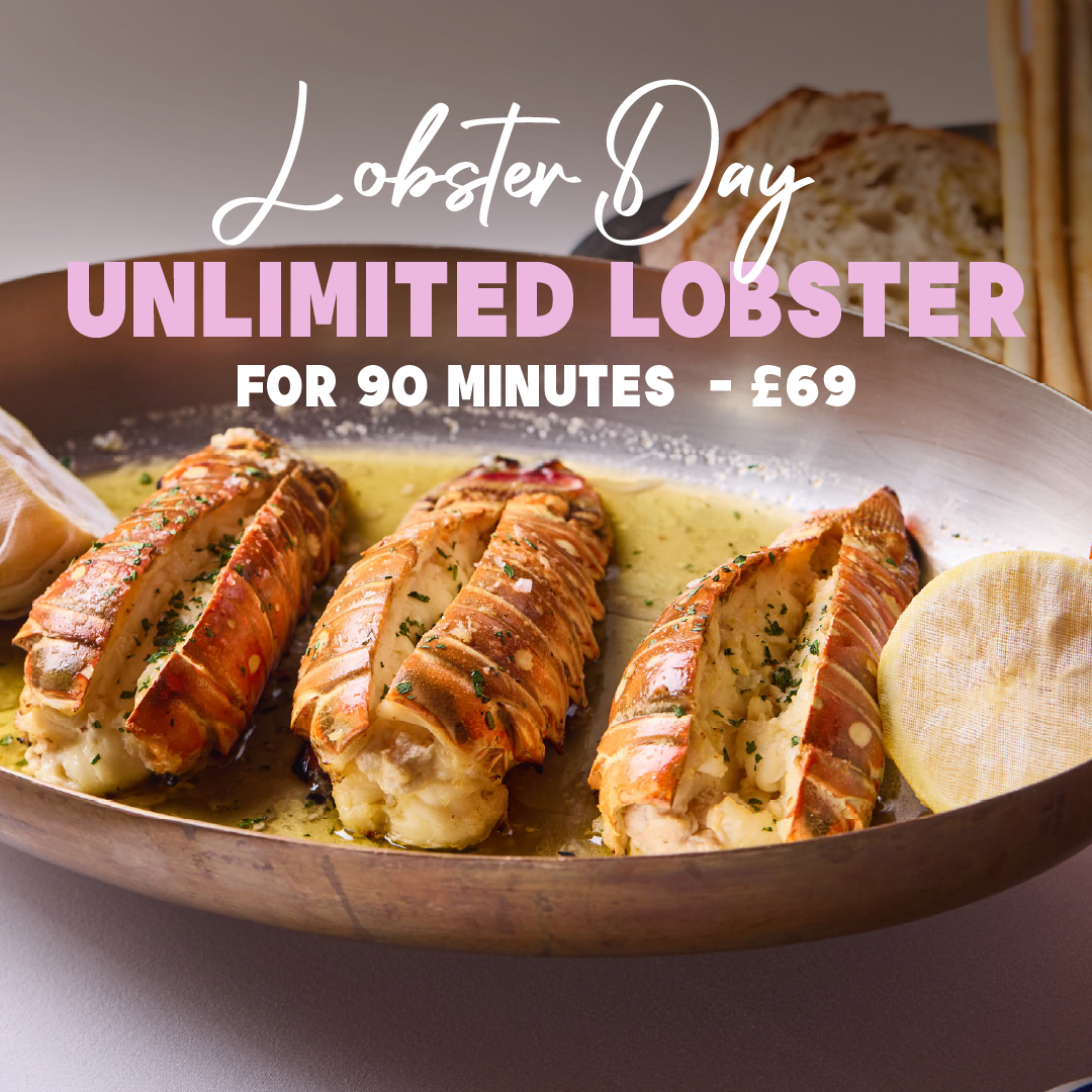 Lobster served at ALBA, Italian restaurant in Knightsbridge