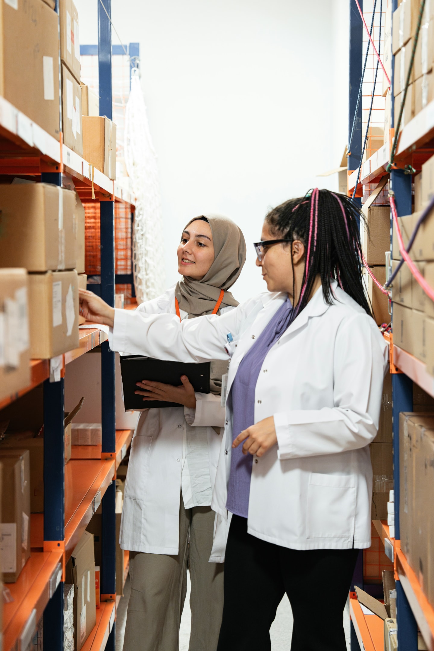 Small business team members receiving training on logistics operations to improve efficiency and customer satisfaction.