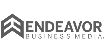 Endeavor Business Media logo featuring a stylized arrow design to the left of the company name.