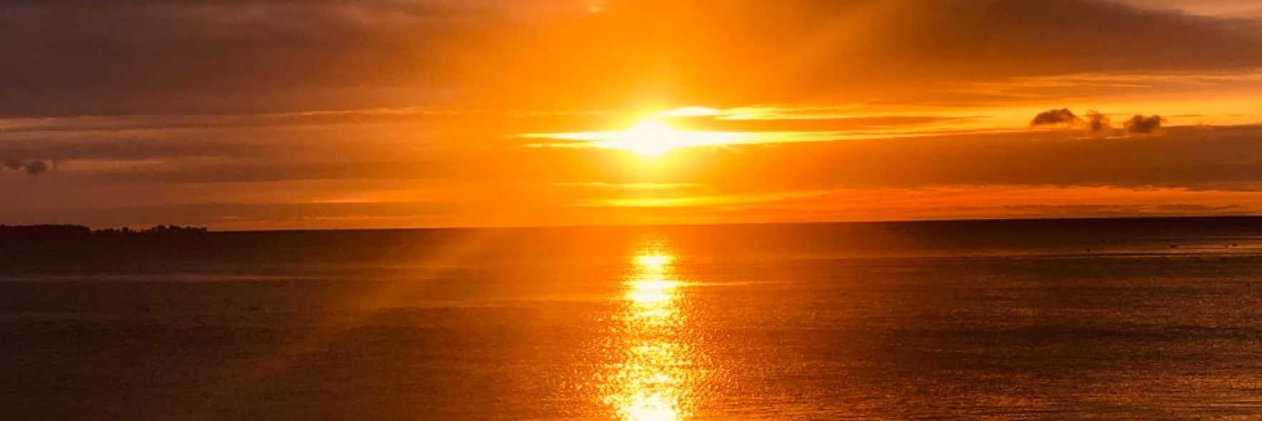 Sonnenuntergang am Strand