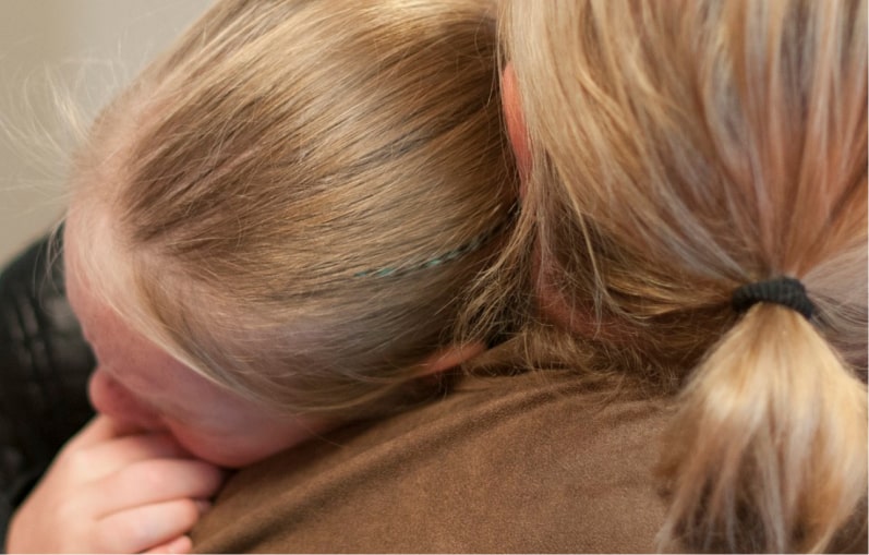 Mutter und Kind stärken ihre Bindung 