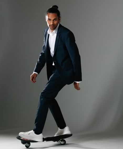 Trainer für Waveboard bei der Mutter-Kind-Kur