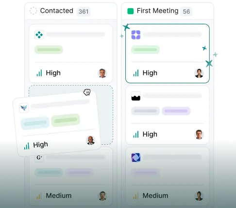 A couple of screens with different messages on them.