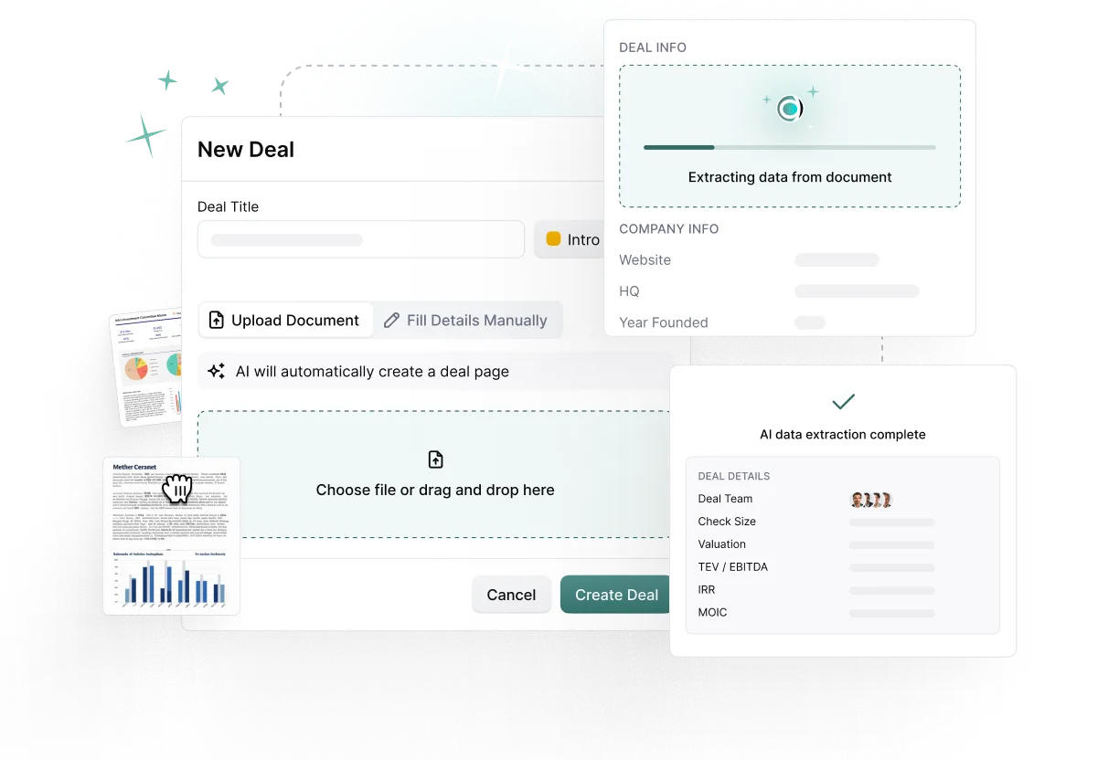A set of three screens showing different messages.