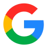 Multi-colored Google letter G logo in red, yellow, green, and blue segments.