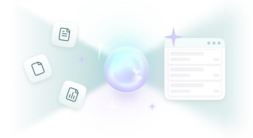 AI agent processing meeting notes, CIMs and reports into a Meridian deal board