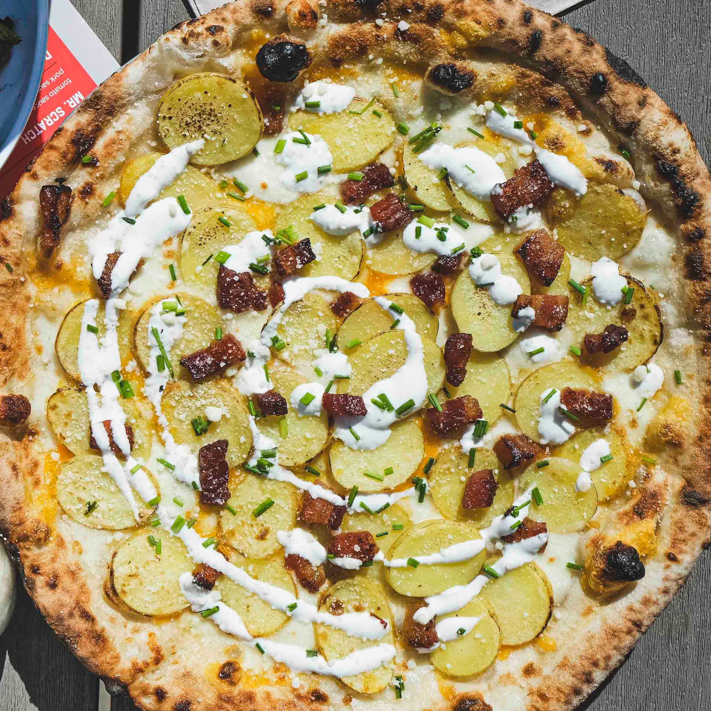Loaded Baked Potato Pizza