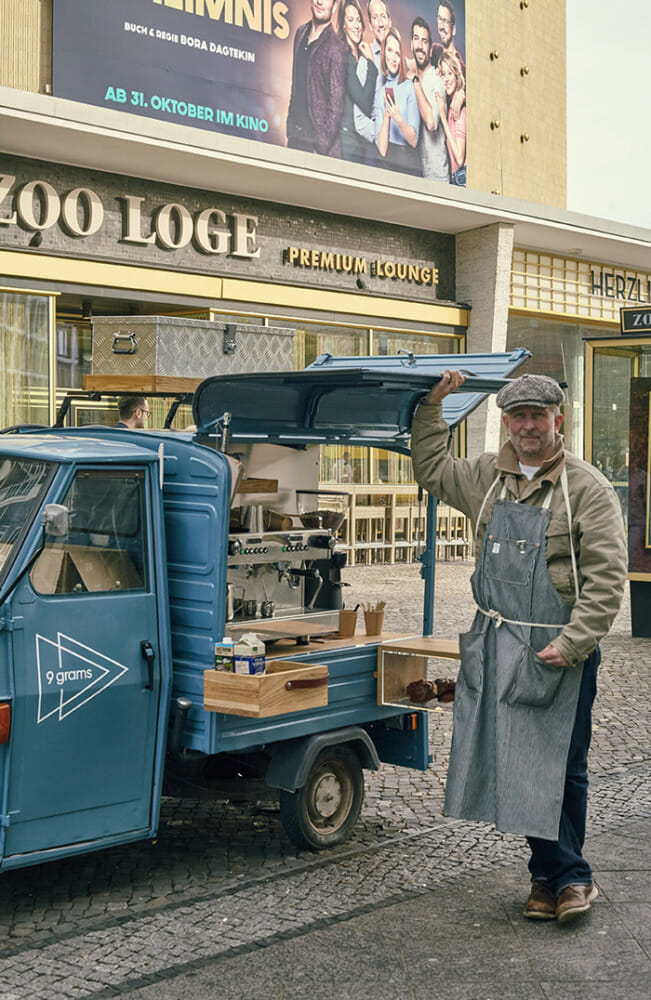 Jon with his Coffee Truck