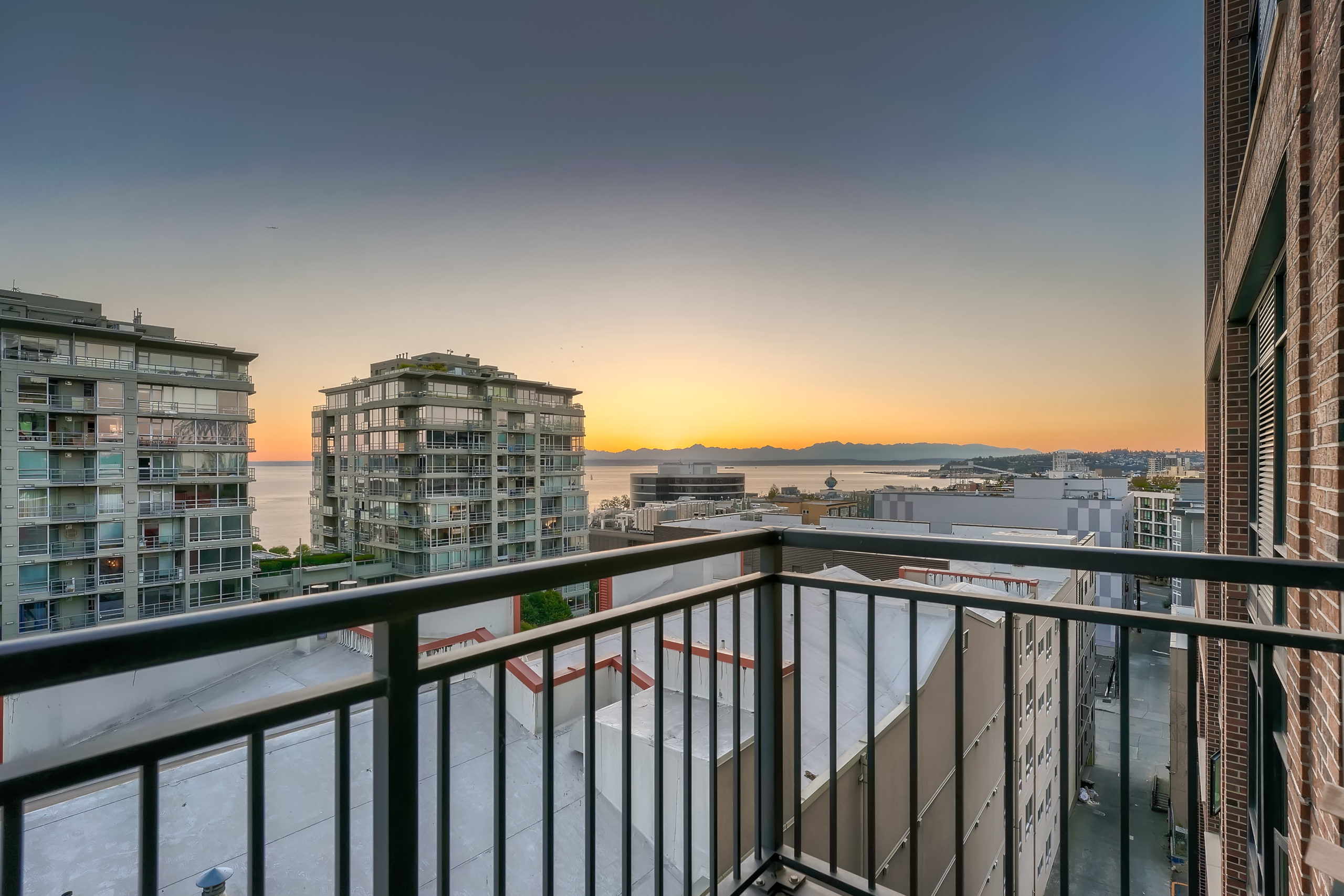 A fantastic view from the Condo Unit deck.