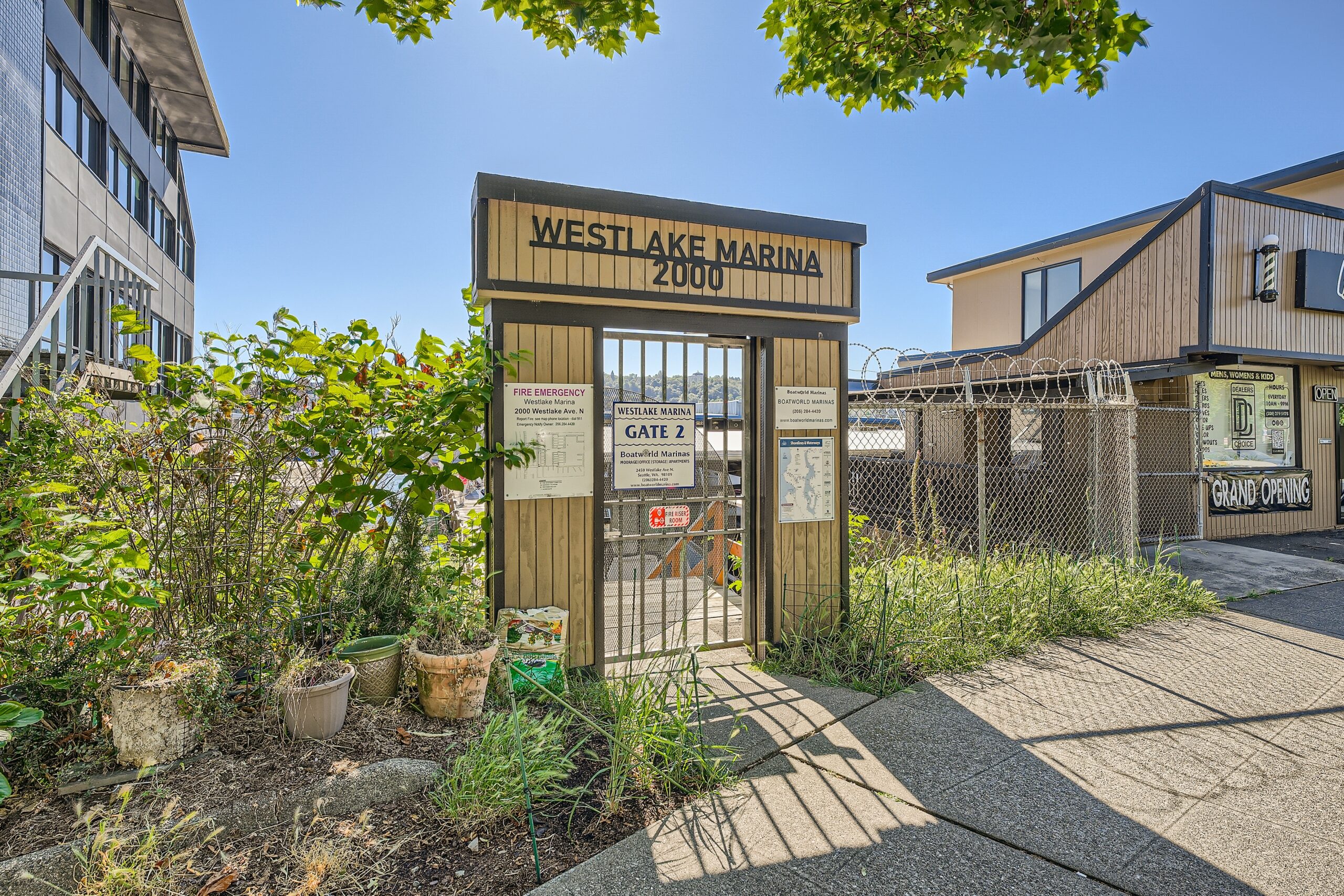 Marina Front Entry