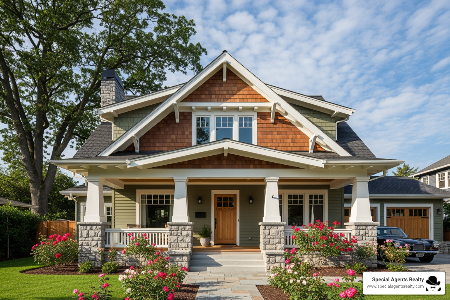 classic Craftsman-style home in Crown Hill - family homes for sale in crown hill wa